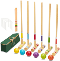 Photo of croquet set