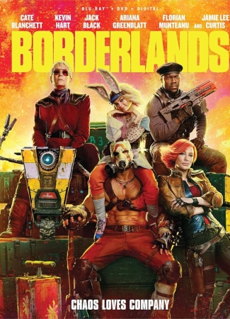 DVD cover of Boderlands