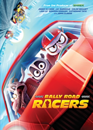 DVD cover of Road Rally Racers